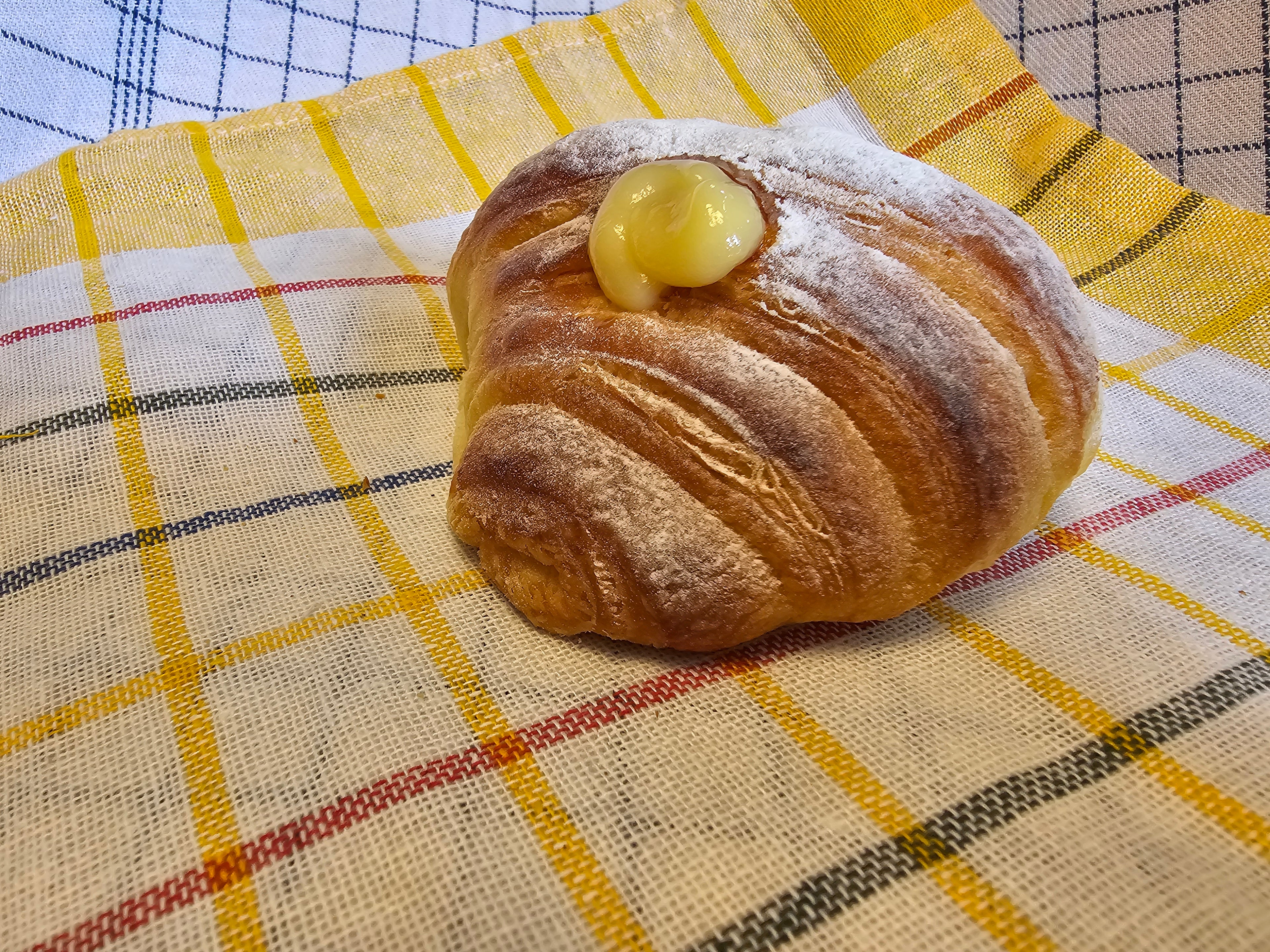 Vaníliás croissant