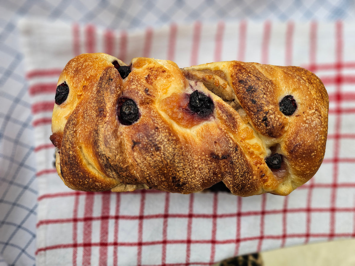Gesztenyés-áfonyás babka