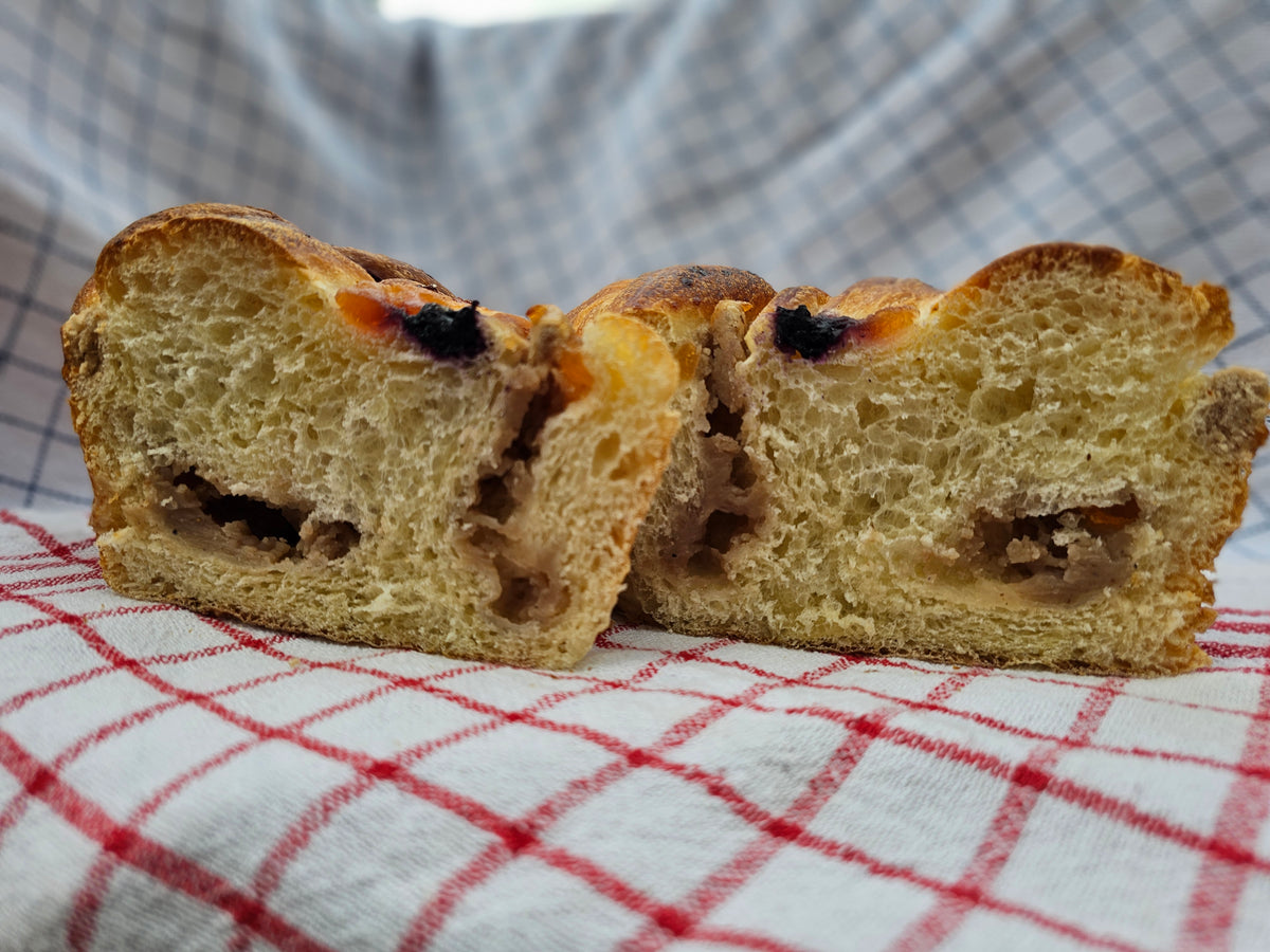 Gesztenyés-áfonyás babka